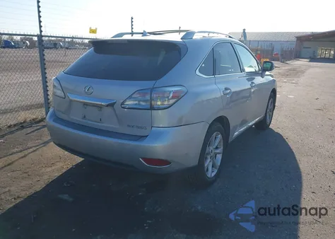 2010 Lexus Rx 350 z USA, uszkodzony, nr VIN 2T2ZK1BA9AC002779